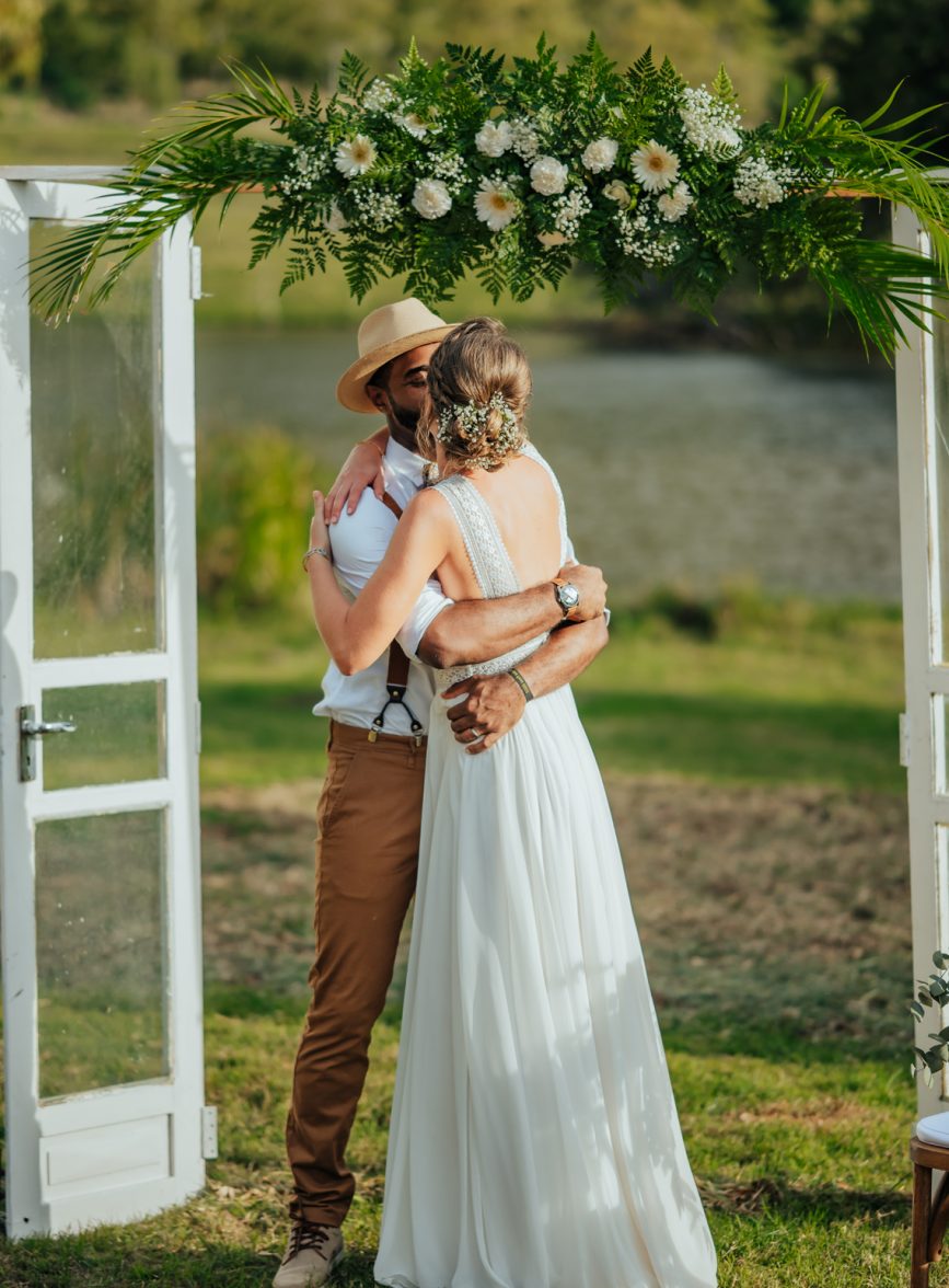 Carte Abricot - Mariage Cécile et Giovanni